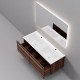 Комплект мебели Art Decco Bridget ABR12W22D2M0, 120 см, черный орех
