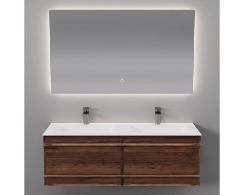Комплект мебели Art Decco Bridget ABR12W22D2MF, 120 см, черный орех