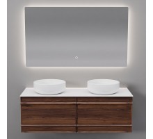 Комплект мебели Art Decco Bridget ABR12W22D3M0, 120 см, черный орех