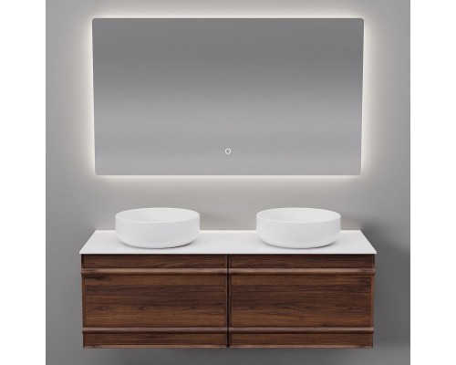 Комплект мебели Art Decco Bridget ABR12W22D3M0, 120 см, черный орех