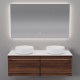 Комплект мебели Art Decco Bridget ABR12W22D3M0, 120 см, черный орех