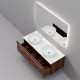 Комплект мебели Art Decco Bridget ABR12W22D3M0, 120 см, черный орех