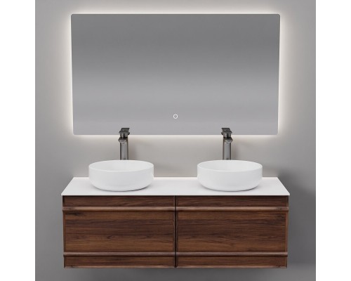 Комплект мебели Art Decco Bridget ABR12W22D3MF, 120 см, черный орех