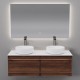 Комплект мебели Art Decco Bridget ABR12W22D3MF, 120 см, черный орех