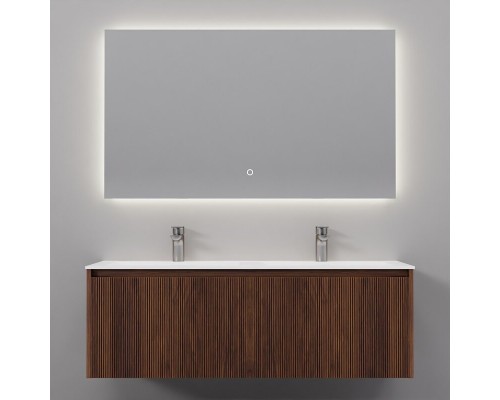 Комплект мебели Art Decco Camilla ACM12W22D1MF, 120 см, черный орех