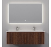 Комплект мебели Art Decco Camilla ACM12W22D2MF, 120 см, черный орех