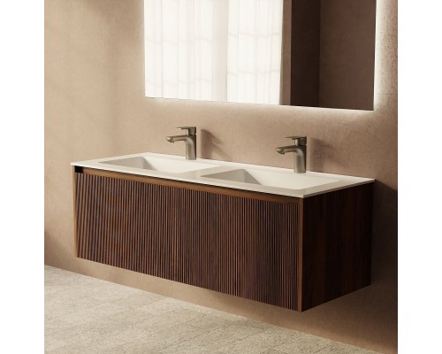 Комплект мебели Art Decco Camilla ACM12W22D2MF, 120 см, черный орех
