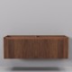 Комплект мебели Art Decco Camilla ACM12W22D3M0, 120 см, черный орех