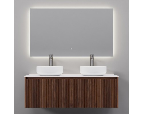 Комплект мебели Art Decco Camilla ACM12W22D3MF, 120 см, черный орех
