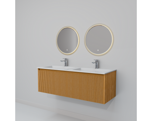 Комплект мебели Art Decco Elizabeth AEL12W11D1MF, 120 см, белый дуб