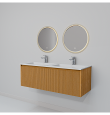 Комплект мебели Art Decco Elizabeth AEL12W11D2MF, 120 см, белый дуб