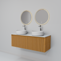 Комплект мебели Art Decco Elizabeth AEL12W11D3MF, 120 см, белый дуб