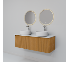 Комплект мебели Art Decco Elizabeth AEL12W11D3MF, 120 см, белый дуб
