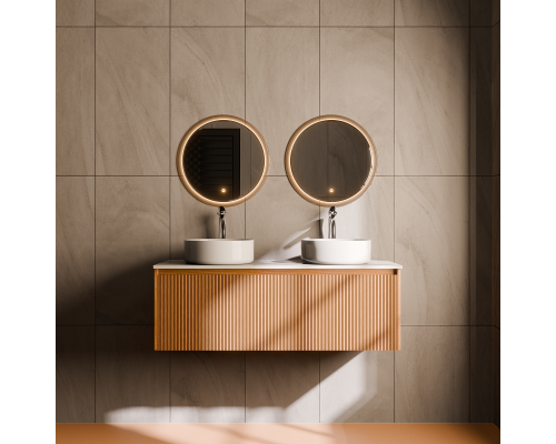 Комплект мебели Art Decco Elizabeth AEL12W11D3MF, 120 см, белый дуб
