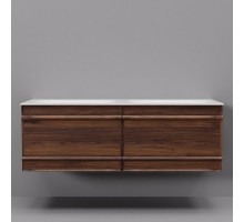 Тумба с раковиной Art Decco Bridget ABR12W22D100, 120 см, черный орех