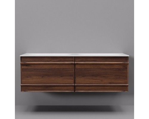 Тумба с раковиной Art Decco Bridget ABR12W22D100, 120 см, черный орех