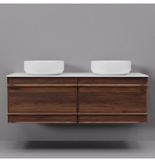 Тумба с раковиной Art Decco Bridget ABR12W22D300, 120 см, черный орех