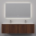 Комплект мебели Art Decco Camilla ACM14W22D2MF, 140 см, черный орех