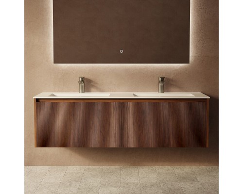 Комплект мебели Art Decco Camilla ACM14W22D2MF, 140 см, черный орех