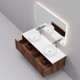 Комплект мебели Art Decco Camilla ACM14W22D3MF, 140 см, черный орех