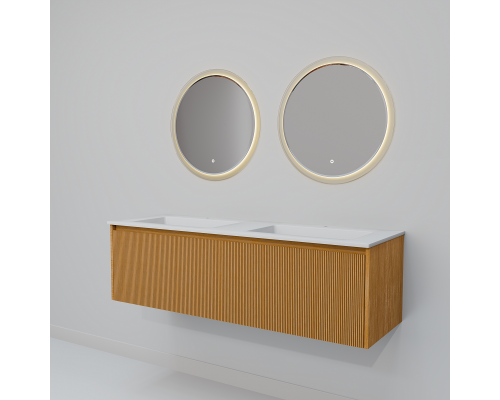 Комплект мебели Art Decco Elizabeth AEL14W11D1M0, 140 см, белый дуб