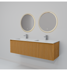Комплект мебели Art Decco Elizabeth AEL14W11D1MF, 140 см, белый дуб