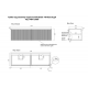 Комплект мебели Art Decco Elizabeth AEL14W11D1MF, 140 см, белый дуб