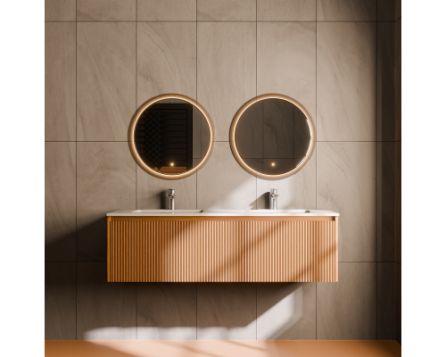 Комплект мебели Art Decco Elizabeth AEL14W11D1MF, 140 см, белый дуб