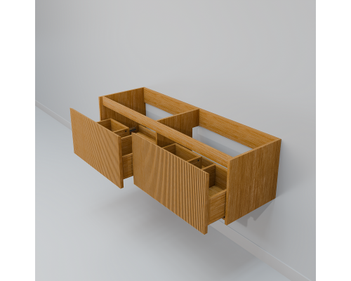 Комплект мебели Art Decco Elizabeth AEL14W11D1MF, 140 см, белый дуб