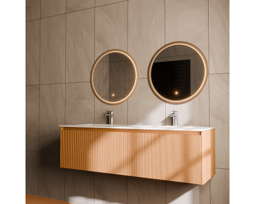 Комплект мебели Art Decco Elizabeth AEL14W11D2MF, 140 см, белый дуб