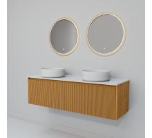 Комплект мебели Art Decco Elizabeth AEL14W11D3M0, 140 см, белый дуб