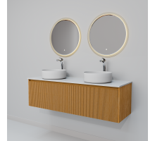 Комплект мебели Art Decco Elizabeth AEL14W11D3MF, 140 см, белый дуб