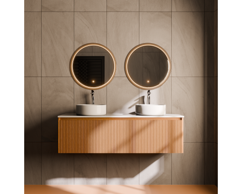 Комплект мебели Art Decco Elizabeth AEL14W11D3MF, 140 см, белый дуб