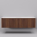 Тумба с раковиной Art Decco Camilla ACM14W22D100, 140 см, черный орех