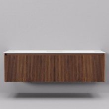 Тумба с раковиной Art Decco Camilla ACM14W22D100, 140 см, черный орех
