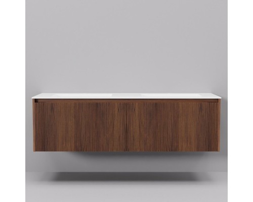 Тумба с раковиной Art Decco Camilla ACM14W22D100, 140 см, черный орех
