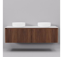 Тумба с раковиной Art Decco Camilla ACM14W22D300, 140 см, черный орех