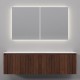 Комплект мебели Art Decco Camilla ACM15W22D2M0, 150 см, черный орех