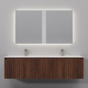 Комплект мебели Art Decco Camilla ACM15W22D2MF, 150 см, черный орех
