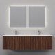 Комплект мебели Art Decco Camilla ACM15W22D2MF, 150 см, черный орех