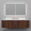 Комплект мебели Art Decco Camilla ACM15W22D3M0, 150 см, черный орех