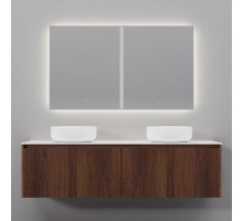 Комплект мебели Art Decco Camilla ACM15W22D3M0, 150 см, черный орех