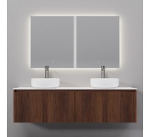 Комплект мебели Art Decco Camilla ACM15W22D3MF, 150 см, черный орех