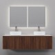 Комплект мебели Art Decco Camilla ACM15W22D3MF, 150 см, черный орех