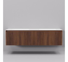 Тумба с раковиной Art Decco Camilla ACM15W22D100, 150 см, черный орех