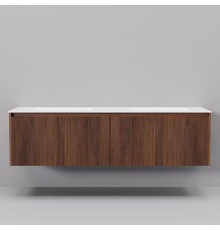 Тумба с раковиной Art Decco Camilla ACM15W22D100, 150 см, черный орех