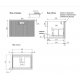 Комплект мебели Art Decco Andy AAN06W11S1MF, 60 см, белый дуб