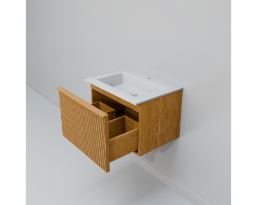 Комплект мебели Art Decco Andy AAN06W11S2MF, 60 см, белый дуб