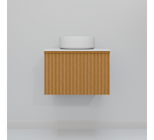 Тумба с раковиной Art Decco Andy AAN06W11S300, 60 см, белый дуб
