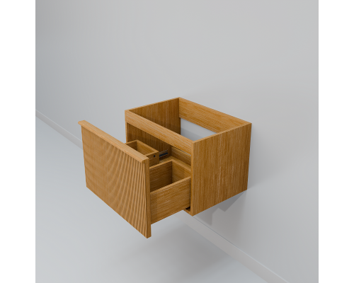 Тумба с раковиной Art Decco Andy AAN06W11S300, 60 см, белый дуб